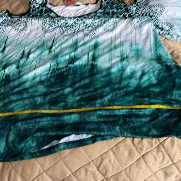 Rosegal 4X cold shoulder two piece  runs big set - Picture 12 of 14